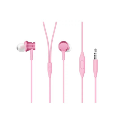 Наушники Xiaomi Mi in-ear headphones Basic (Pink)