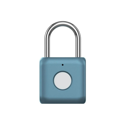 Замок со сканером отпечатков пальцев Xiaomi Uodi Smart Fingerprint Lock Padlock YD-K1 Blue