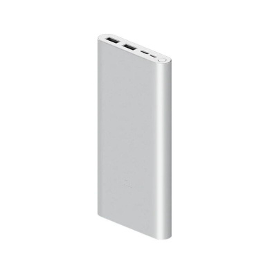 Power Bank Xiaomi Mi Power 3 10.000mAh Silver (PLM13ZM)